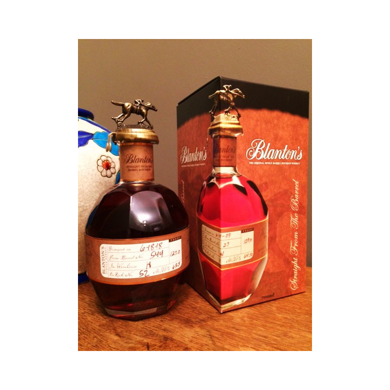 BLANTON'S STRAIFHT FROM THE BARREL 63.5%